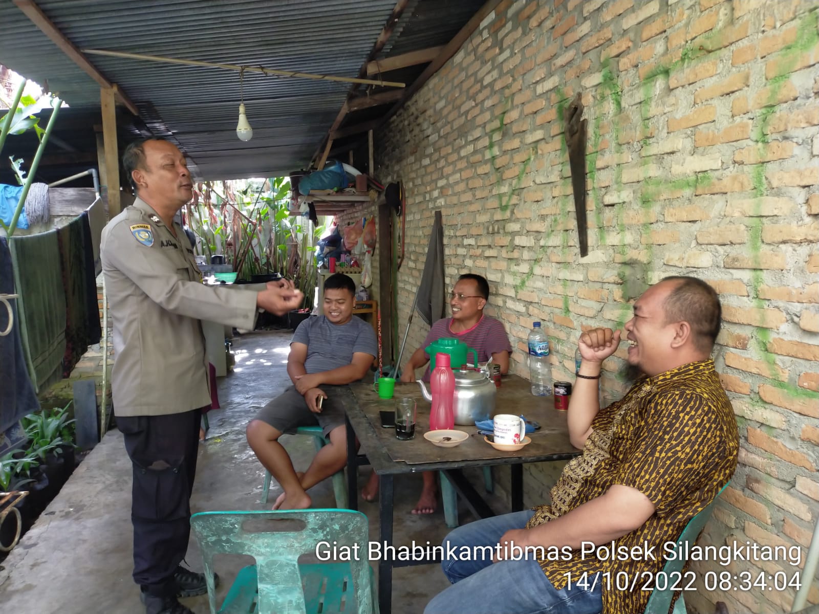 Ciptakan Situasi Kondusip, Polsek Silangkitang Adakan Giat Sambang dan Binlu