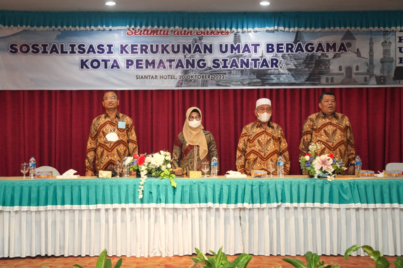 Wali Kota Pematang Siantar Ajak Ibu-ibu Lintas Agama FKUB Jaga Kerukunan       