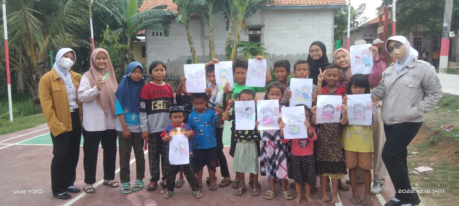 Perduli pendidikan dan kesehatan masyarakat terdampak TPA Jatiwaringin, Mahasiswa adakan ekspedisi Buka Buku M