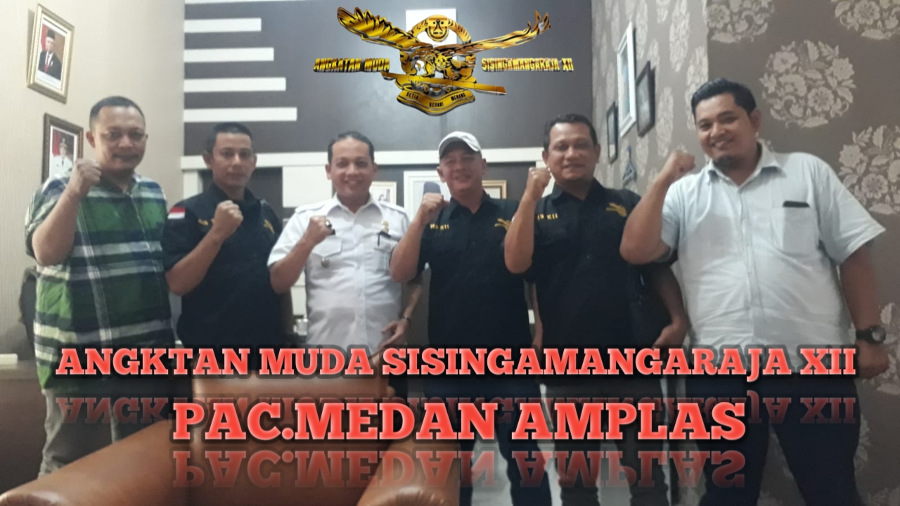 Kunjungan kerja AMS Medan Amplas Disambut Baik Camat Medan Amplas