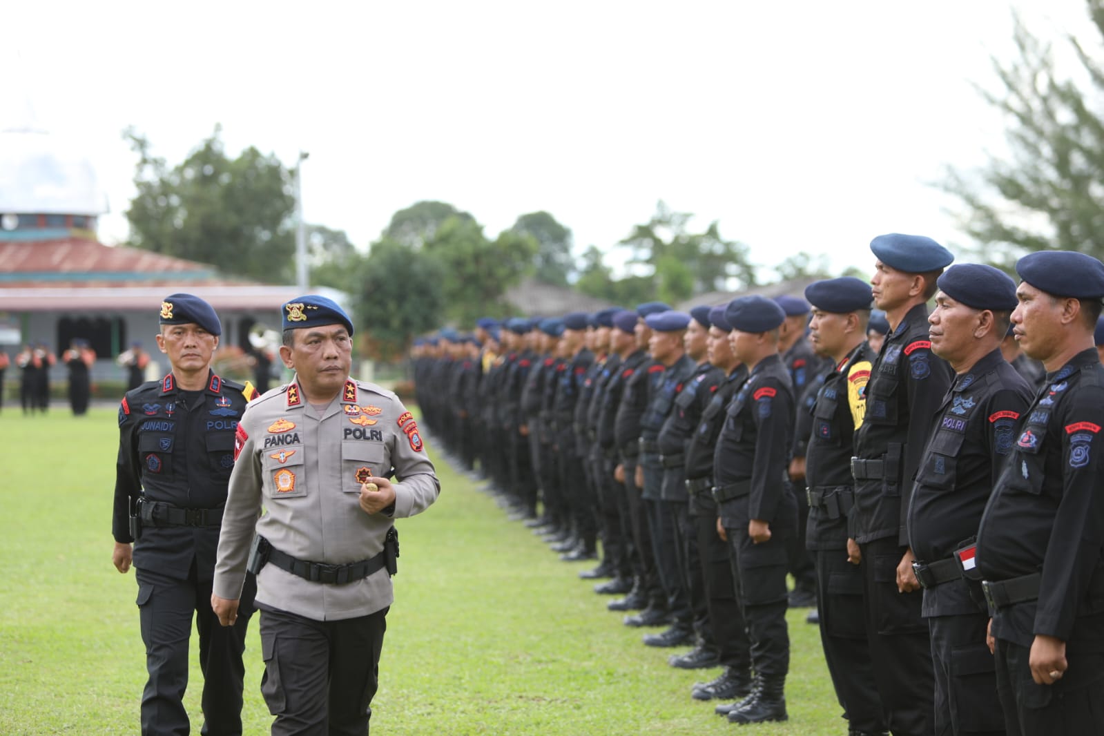 Kapolda Sumut Pimpin Upacara Pemberangkatan Satgas Operasi Puri Agung 2022 Pengamanan G20 BKO Polda Bali   