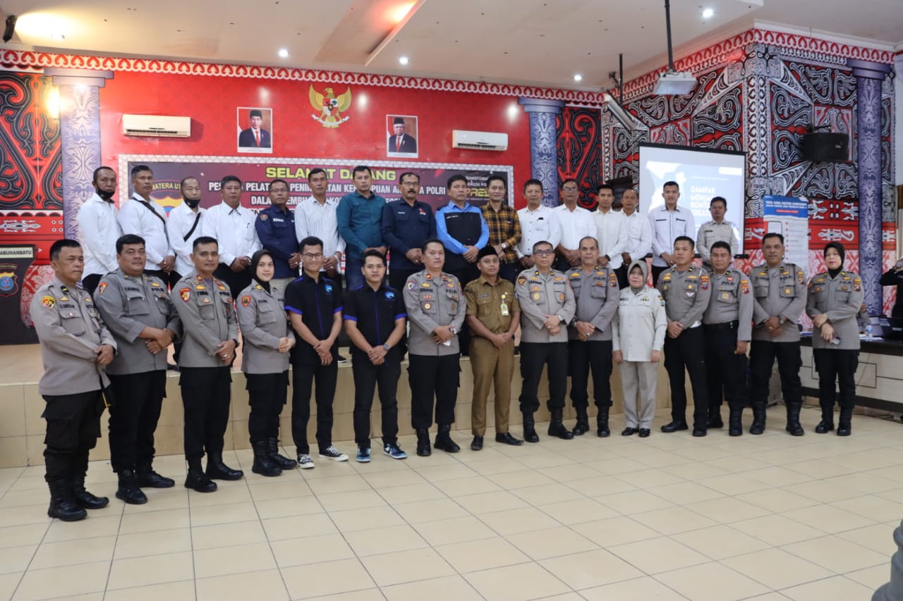 Polres Labuhanbatu Buka Pelatihan Content Creator dan Copy Writing