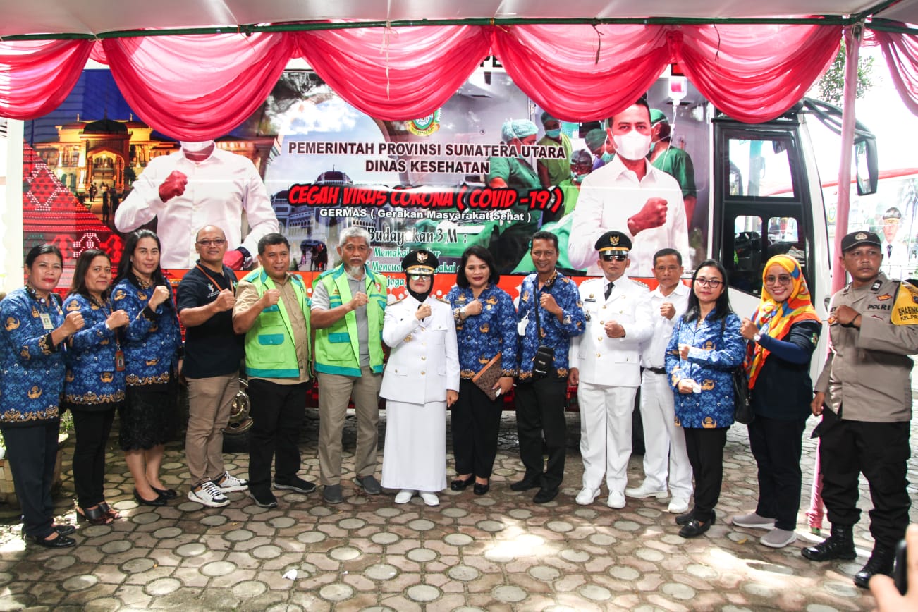 Hadiri Program BKB, Wali Kota Pematang Siantar Beri Semangat ke Anak-anak Peserta Khitanan Massal