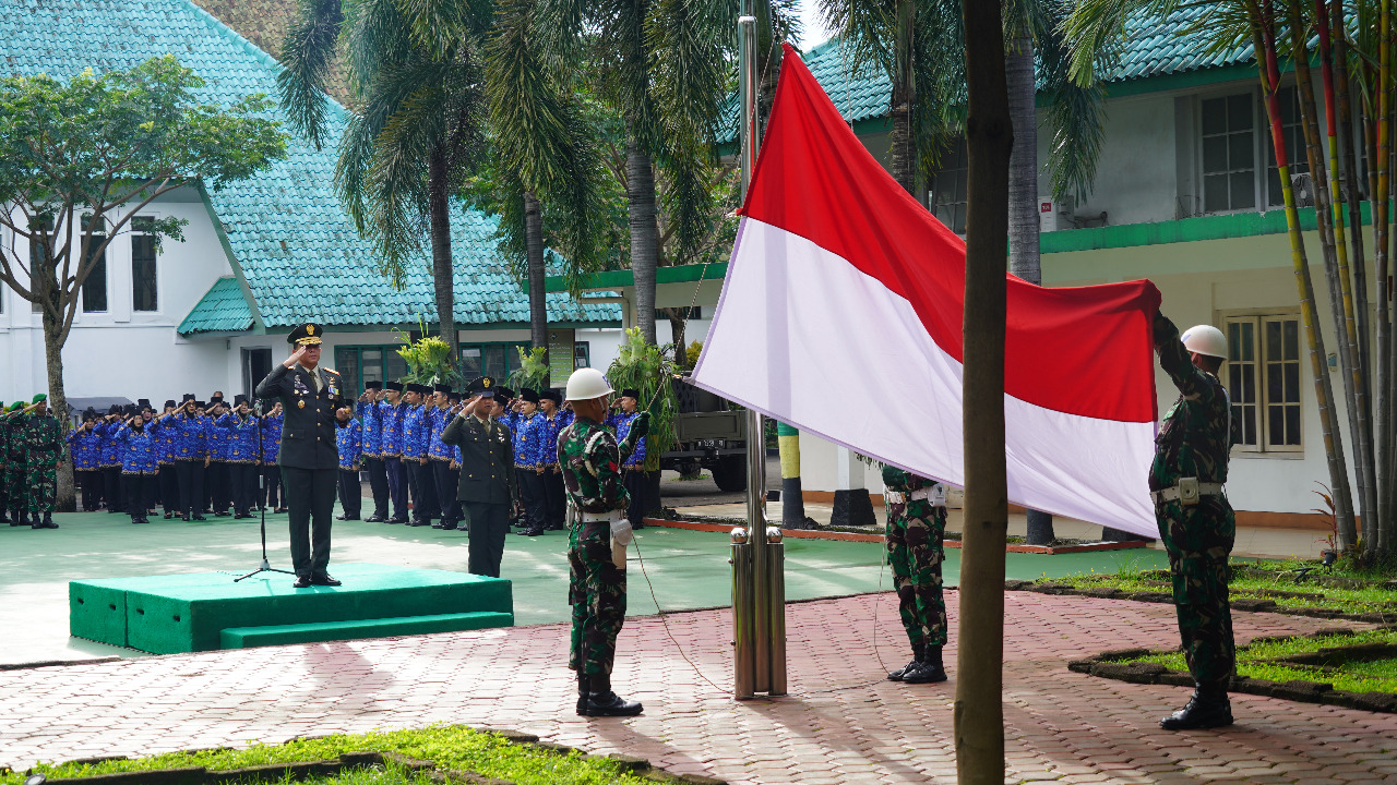 Pahlawanku Teladanku, Danrem 061/SK Brigjen TNI Rudy Saladin, MA Memimpin Upacara Peringatan Hari Pahlawan Tah