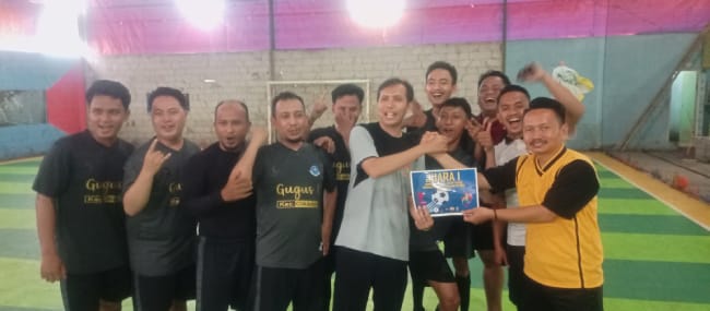 Meriahkan Dirgahayu PGRI Ke-77, PGRI SDN Kecamatan Cikande Adakan Kompetisi Futsal   