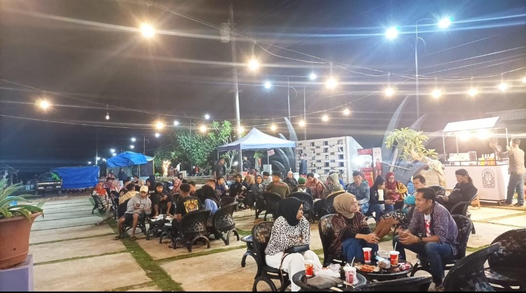 Desa Pojok Mojogedang Mempunyai Taman Wijaya Pojok, Ribuan Pengunjung di Malam Minggu