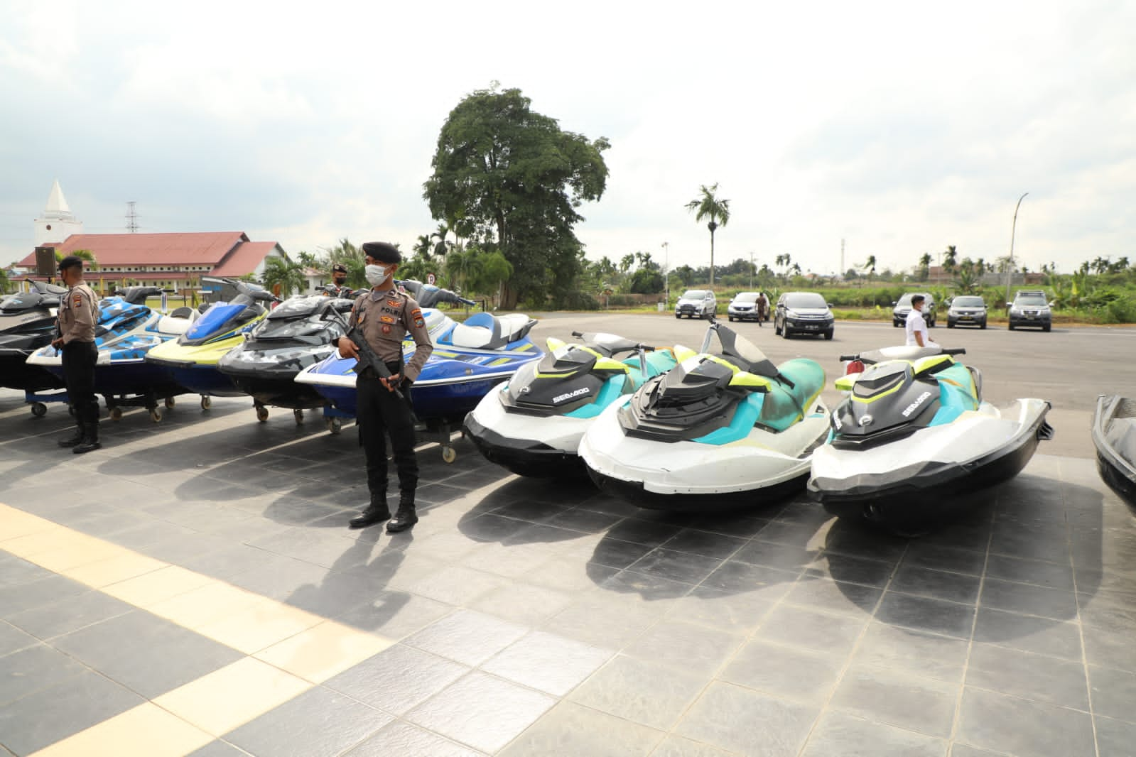 Poldasu Sita Jetski, Speadboat dan Kapal Milik Bos Judi Online Apin BK   