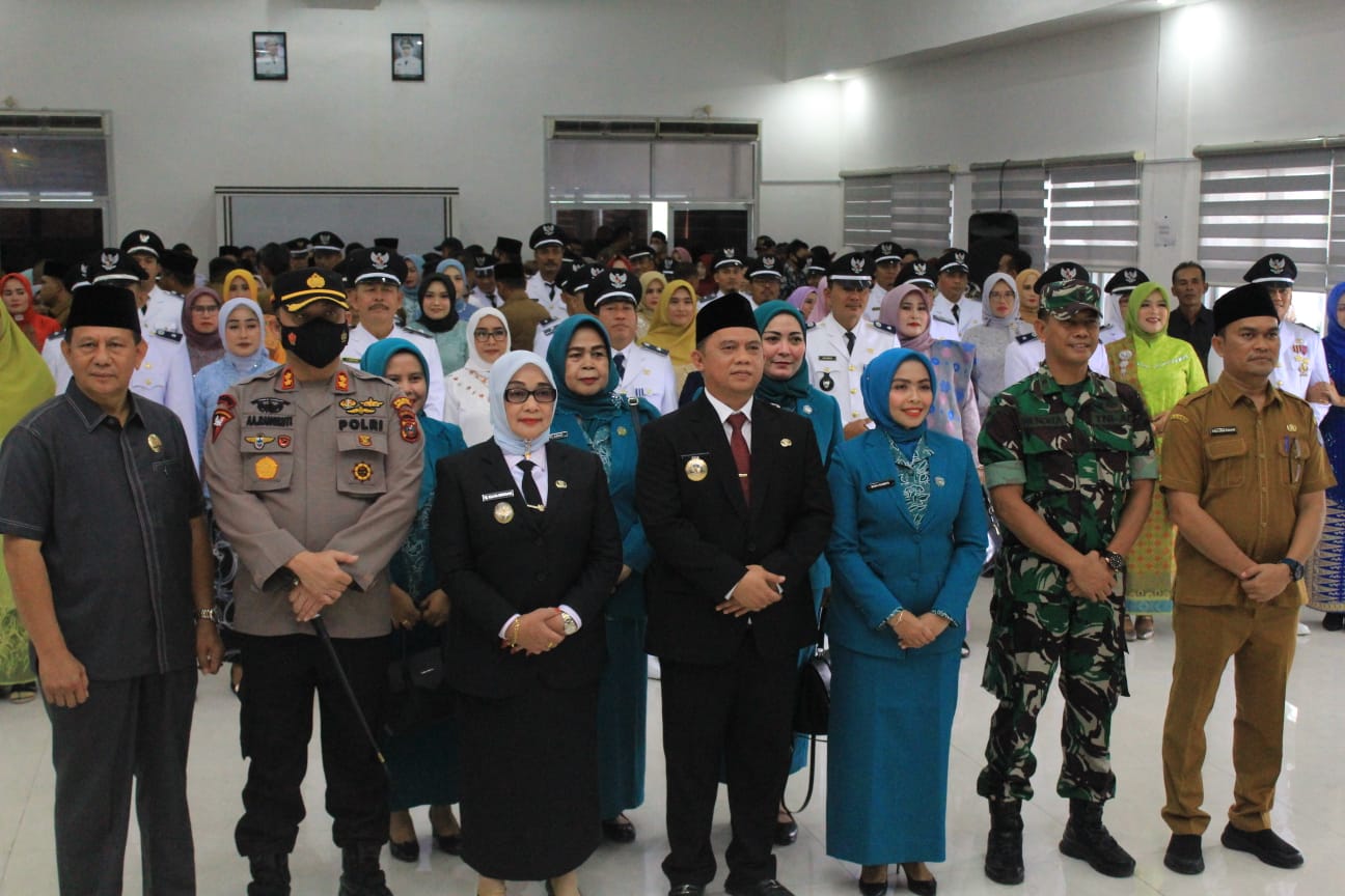 39 Kepala Desa Terpilih Dilantik, Bupati Labuhanbatu: ” Saudara bukan kepala desa sekelompok”