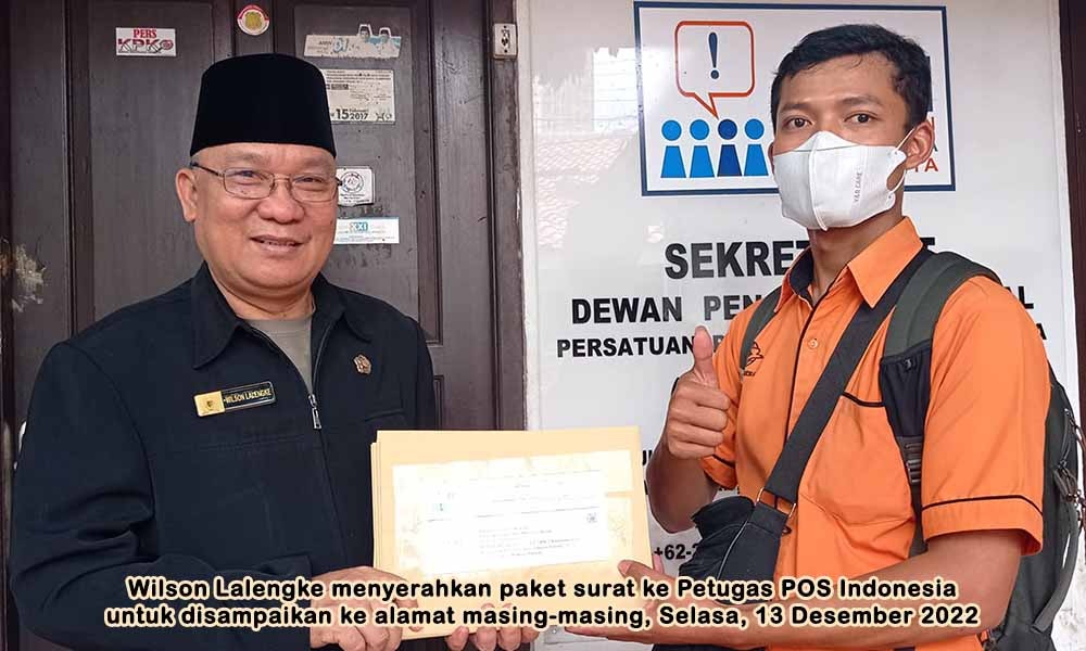 Pasca Kongres, PPWI Nasional Berkirim Surat ke Instansi Pemerintah dan Belasan Kedubes