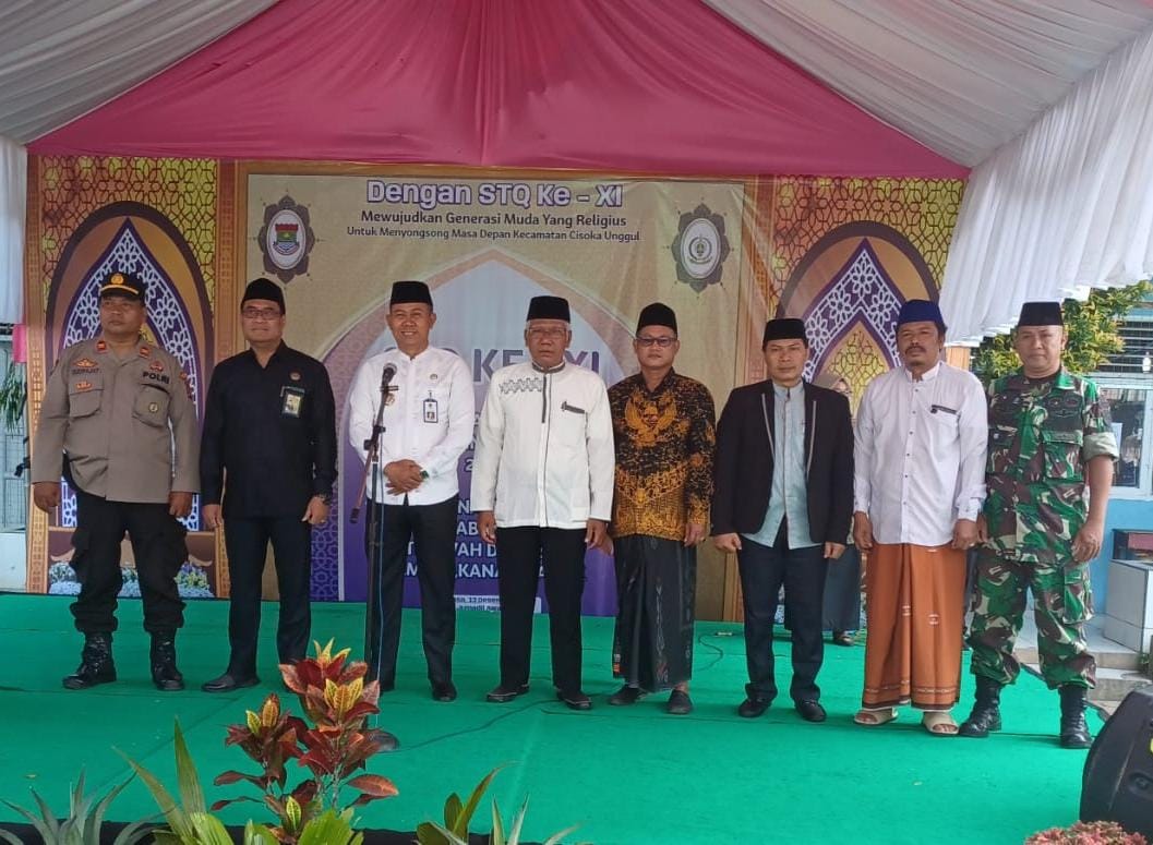 Ustadz Jamaludin Kepala Sekolah SMK Gema Bangsa; Peserta LPTQ Mencapai 170 di kecamatan Cisoka   