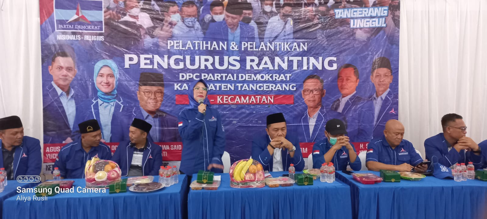 DPC Partai Demokrat Kabupaten Tangerang Gelar Pelantikan Pengurus Ranting Se Kecamatan Cikupa