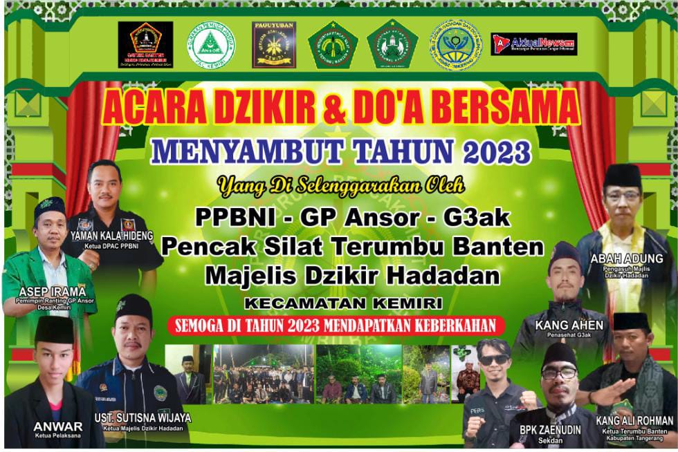 Keluarga Besar Padepokan Macan Putih Kemiri Gelar Acara Pergantian Tahun 2023 dengan Dzikir dan Do’a Ber