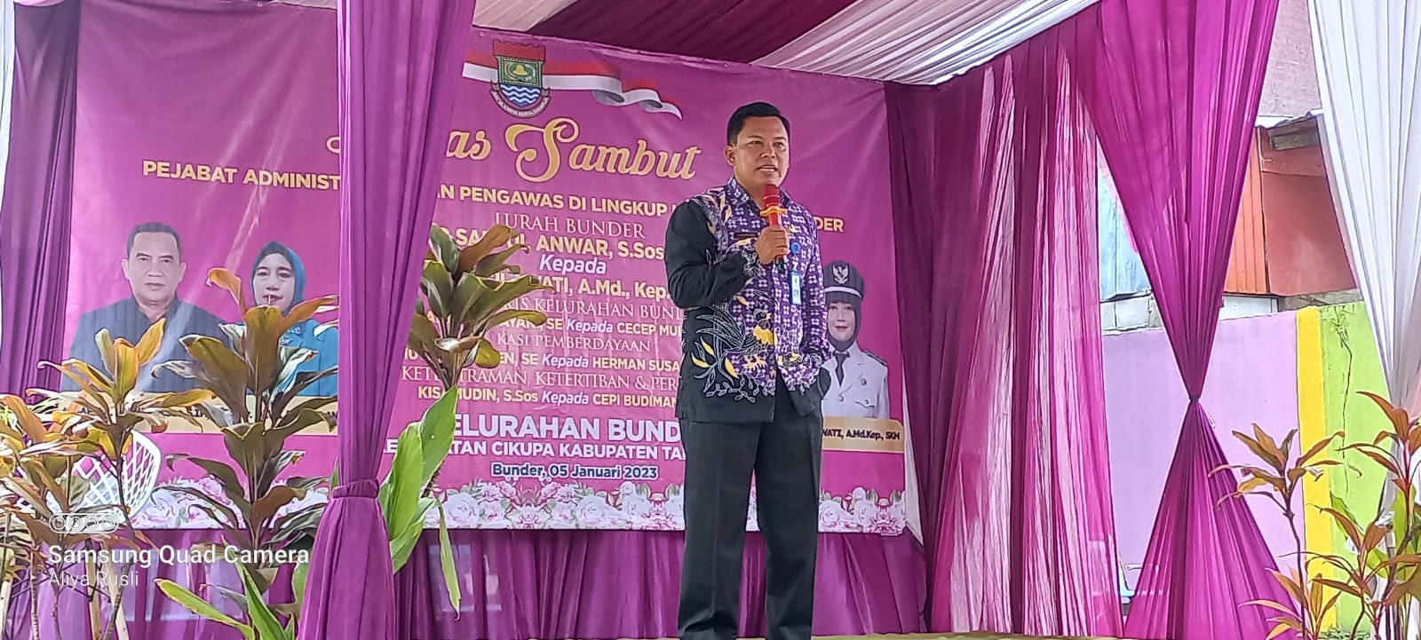 Kelurahan Bunder Gelar Lepas Sambut Kepala Kelurahan dan Pejabat Administrator