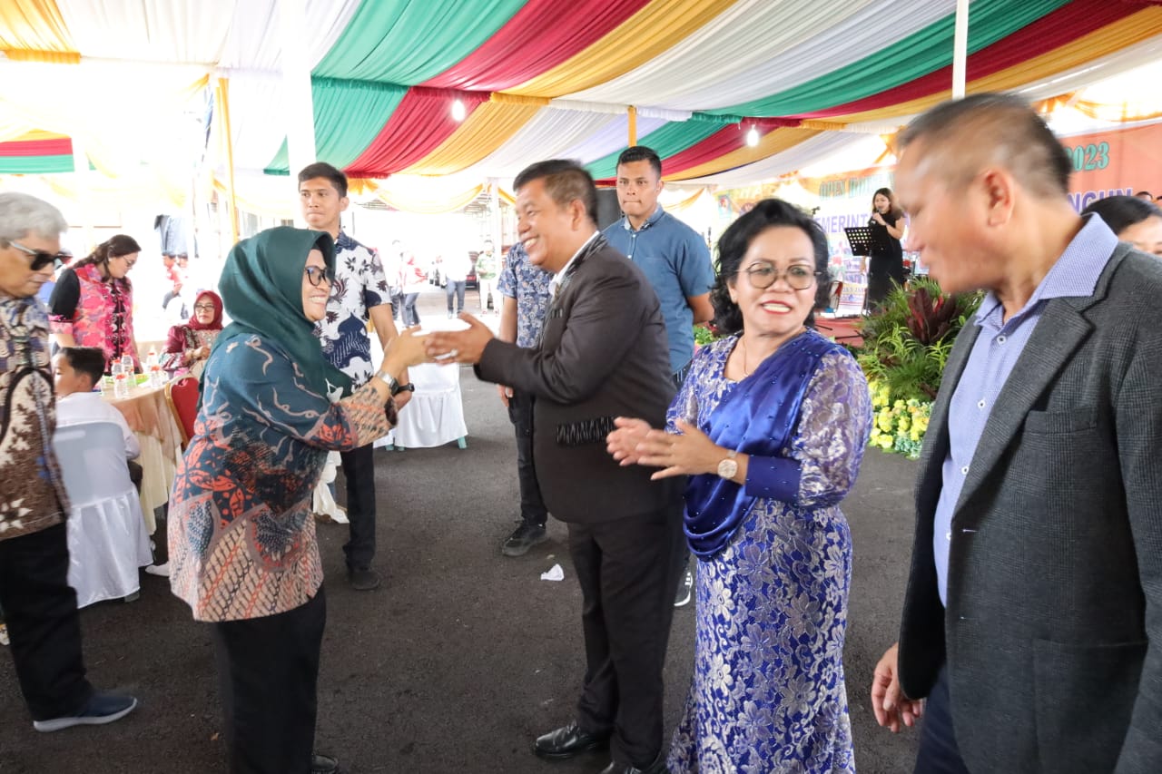 Hadiri Open House Bupati Simalungun, dr Susanti Tegaskan Siantar-Simalungun Ibarat Telur Mata Sapi   