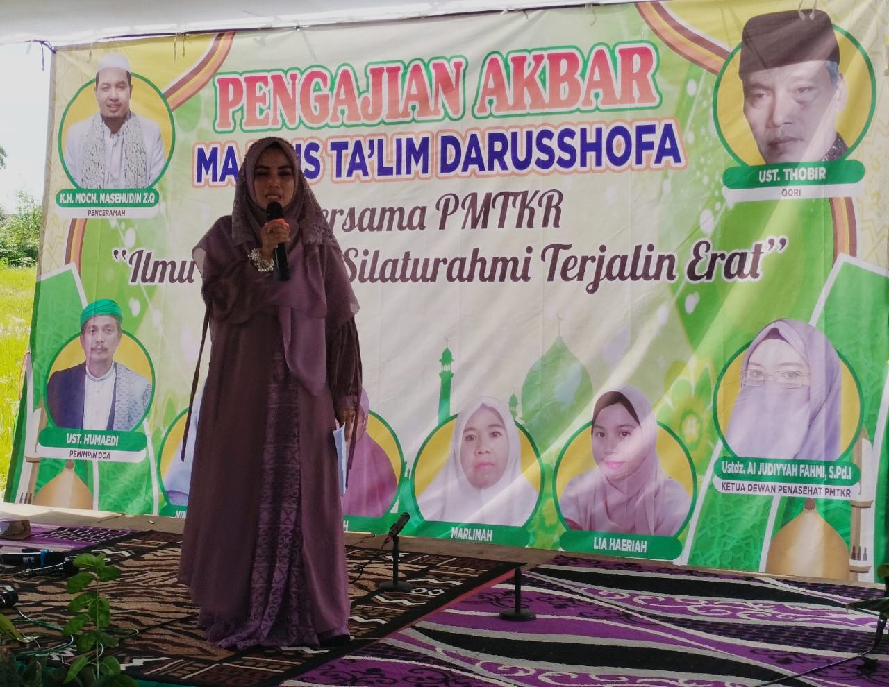 Mempererat Tali Silaturahmi, Majelis Ta’lim Darusshofa Perum Kepuren Residence adakan Acara Pengajian Ak