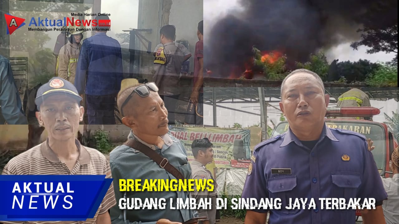 Ketua LBH PMBI Menyikapi Kebakaran Gudang Limbah sampah di Desa Sindang Jaya