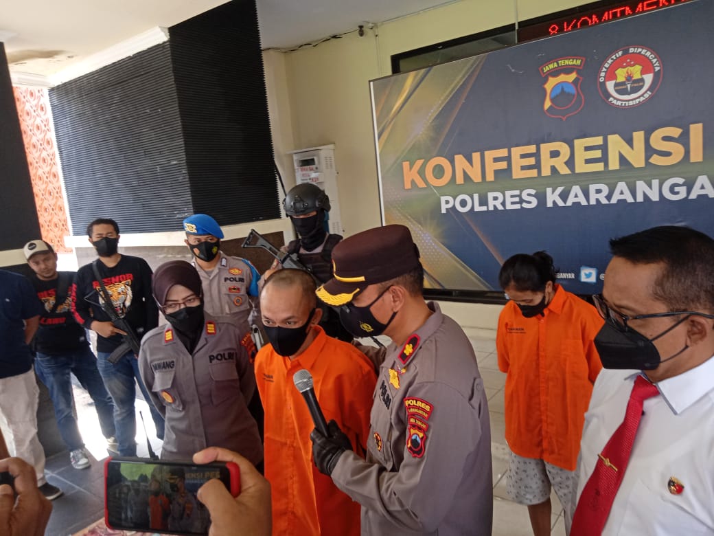 Polres Karanganyar Ungkap Kasus Pencurian Emas Puluhan Juta Rupiah