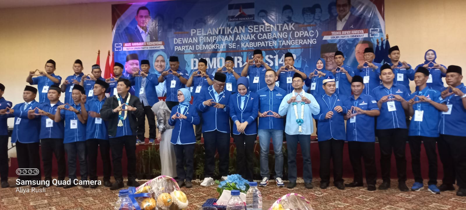 580 Pengurus DPAC Partai Demokrat Se-Kabupaten Tangerang Dilantik