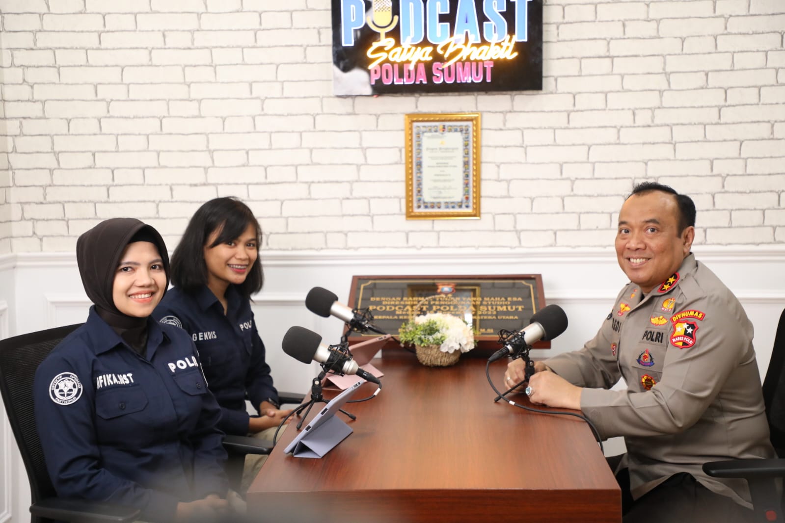 Kadiv Humas Polri bahas Kesiapan Humas Polri Menjelang Pemilu 2024 di Podcast Satya Bhakti