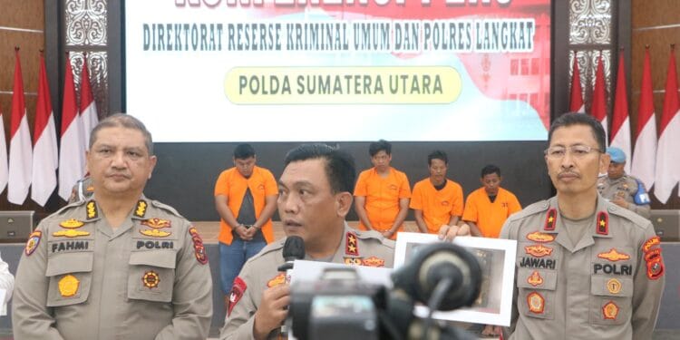 Tim Poldasu Amankan 5 Pelaku Penembak Mantan Anggota DPRD Langkat