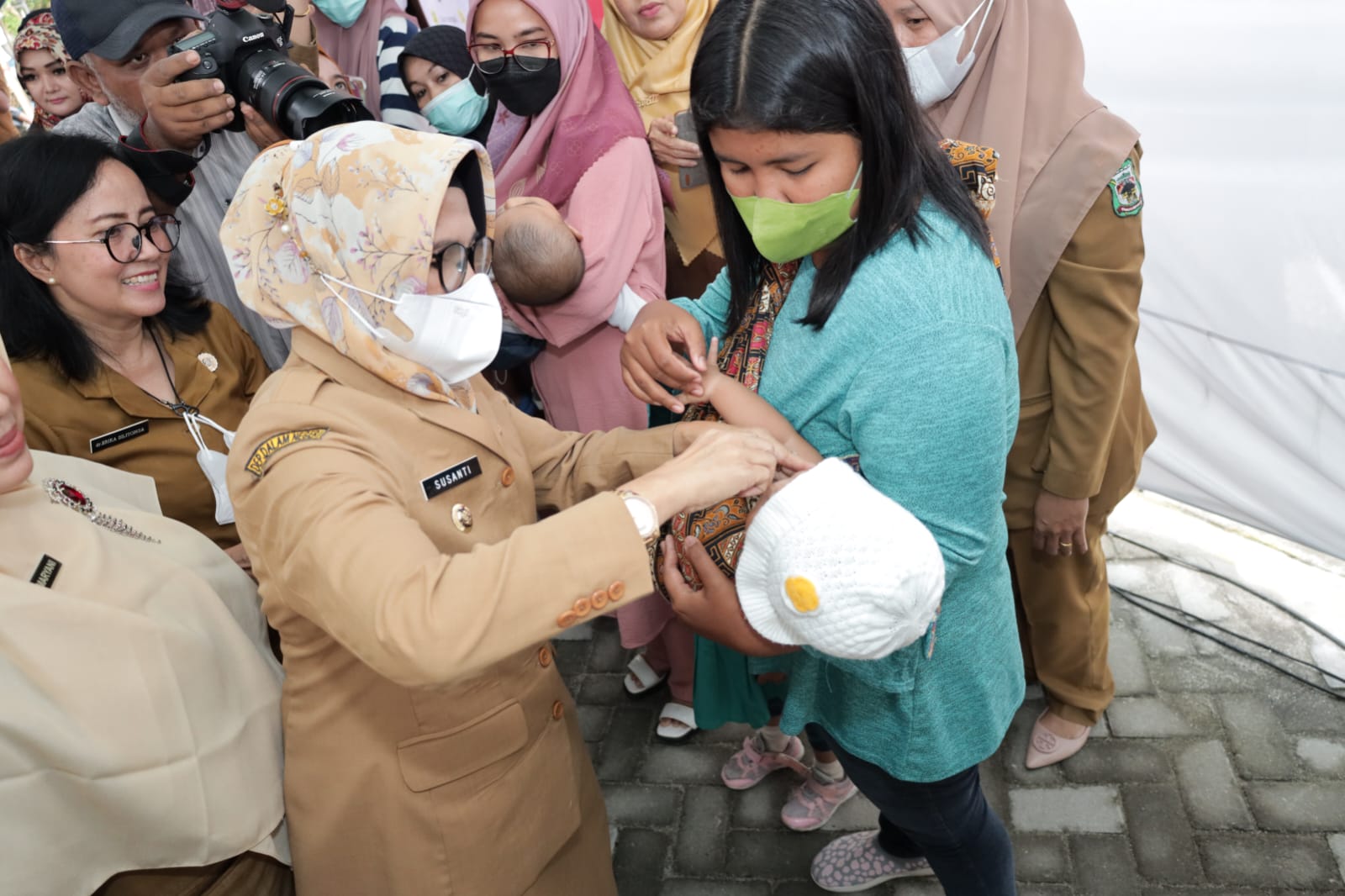 dr Susanti Canangkan Sub-PIN Polio di Pematang Siantar, 18.775 Anak jadi Sasaran