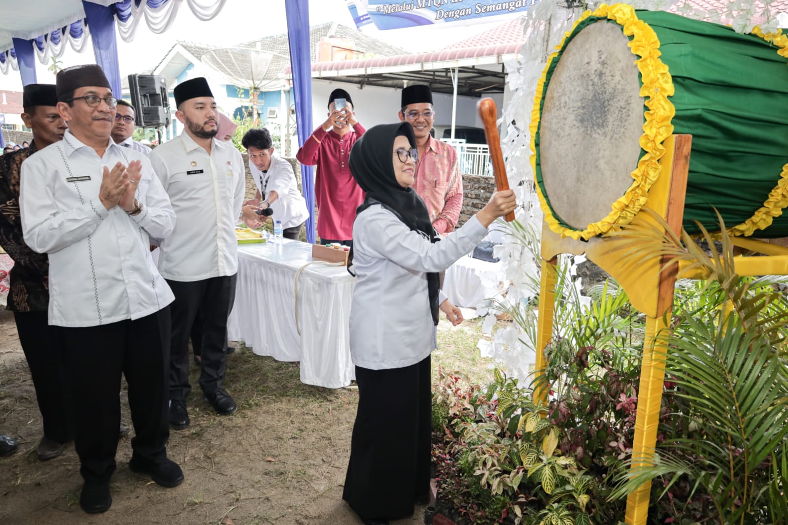 Pembukaan MTQ Siantar Marimbun, dr Susanti Sampaikan Pemko Pematang Siantar Fokus Penguatan Nilai-nilai Agama 