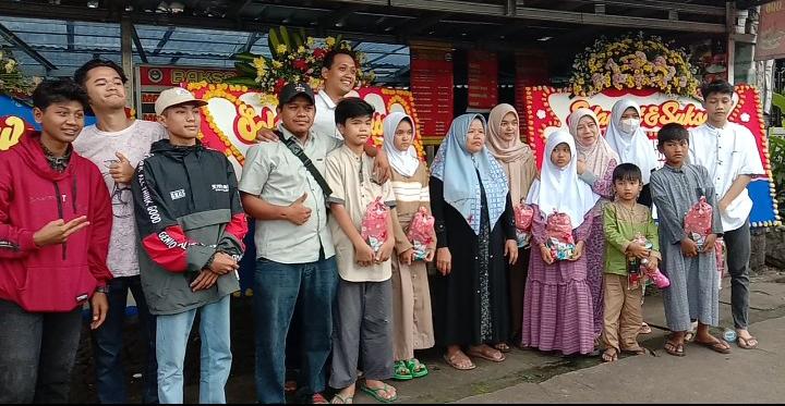 Launching Kedai Bakso Andalan Group Sekaligus Santuni Anak Yatim