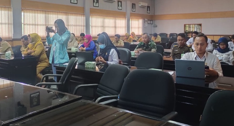 Diskominfo Gelar Rakor Data Statistik Kabupaten Karanganyar