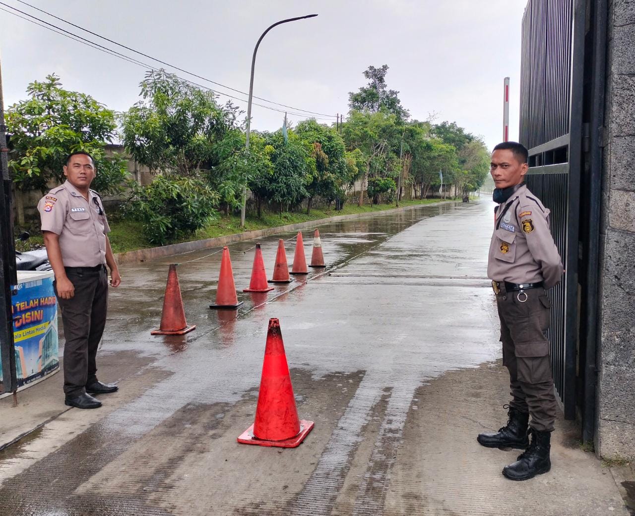 Ini Kata Saprudin; Kami Jalankan Sesuai SOP Jika ada Tamu Datang Berkunjung