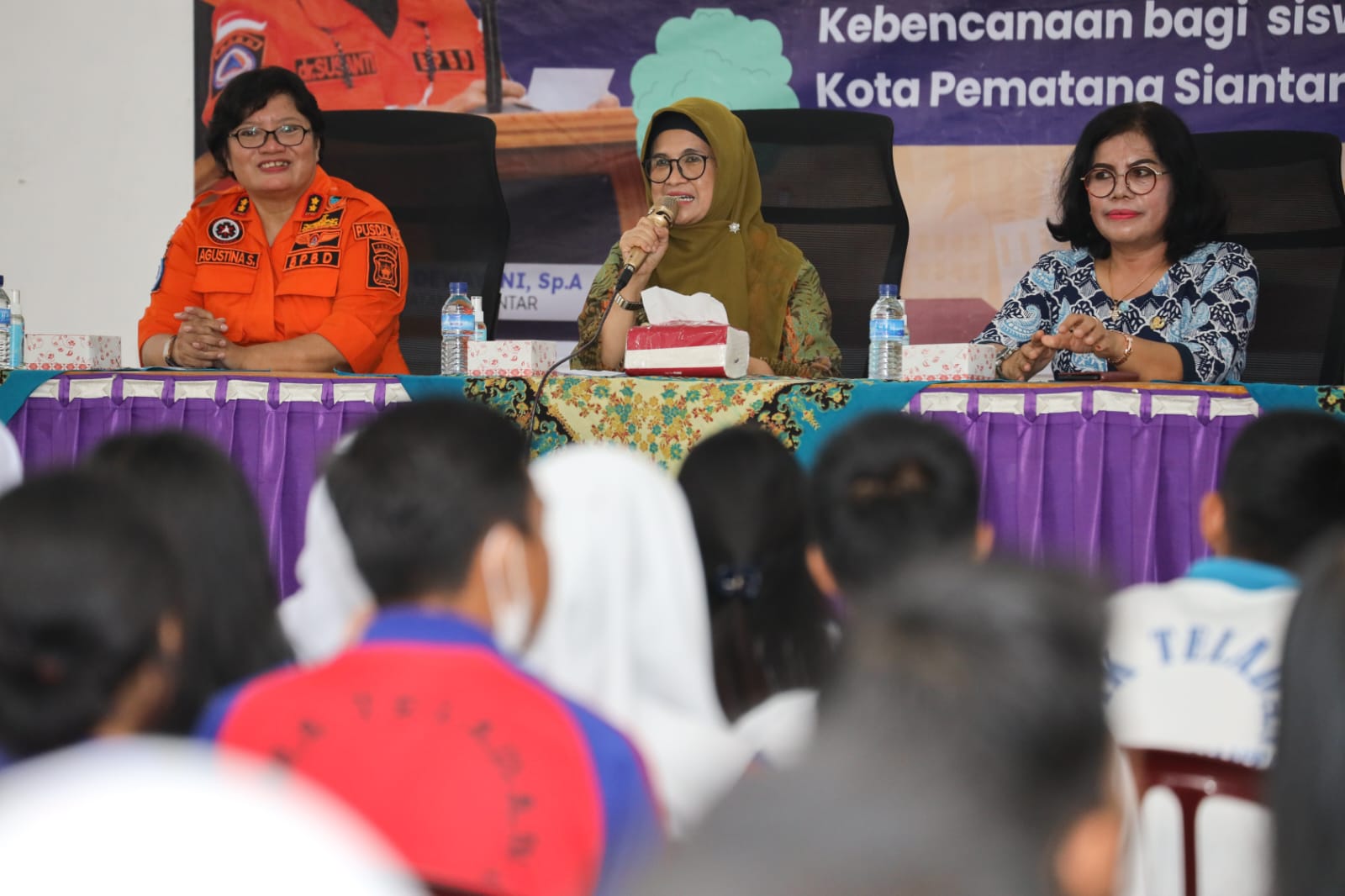 dr Susanti Ajak Siswa SMA Merespon dan Memanfaatkan Sosialisasi KIE Kebencanaan