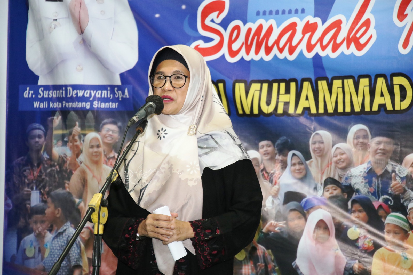 Di Acara Isra Mikraj Masjid At Taqwa Jalan Perak, dr Susanti Ingatkan Pemuda Jangan Terjerumus ke Perbuatan Ti