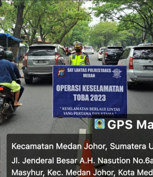 Hari Ke-8 Operasi Keselamatan Toba, Satlantas Polrestabes Medan Memberi Teguran dan Imbauan