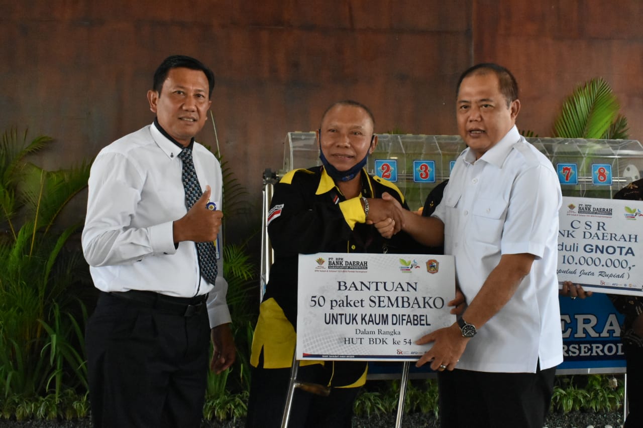 HUT Bank Daerah Ke-54 Gelar Undian Berhadiah Tahap Satu Tabungan Sembada Juga Sicermat