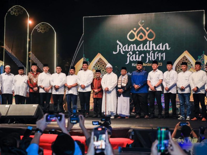 Wali Kota Resmi Buka Ramadhan Fair, Langsung Dibanjiri Warga Kota Medan