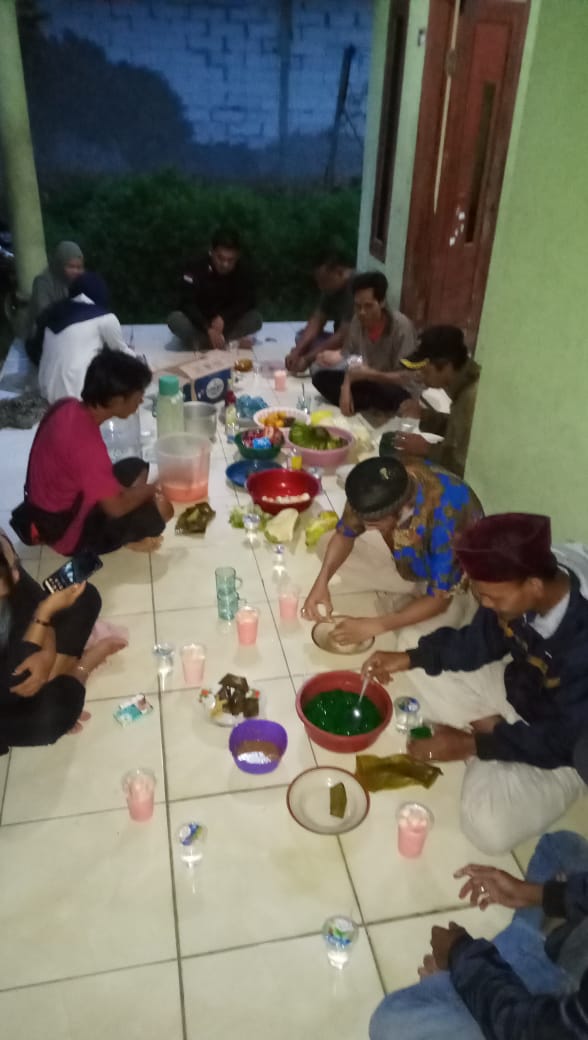 Jalin Silaturahmi Ormas BBPKB Ranting Desa Dangdeur Adakan Buka Puasa Bersama