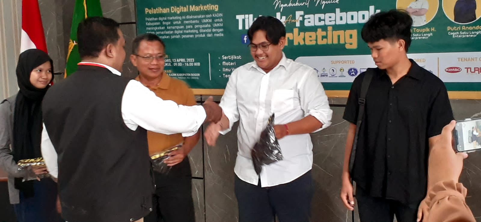 Pelatihan Digital Marketing Diselenggarakan Kadin Kabupaten Bogor