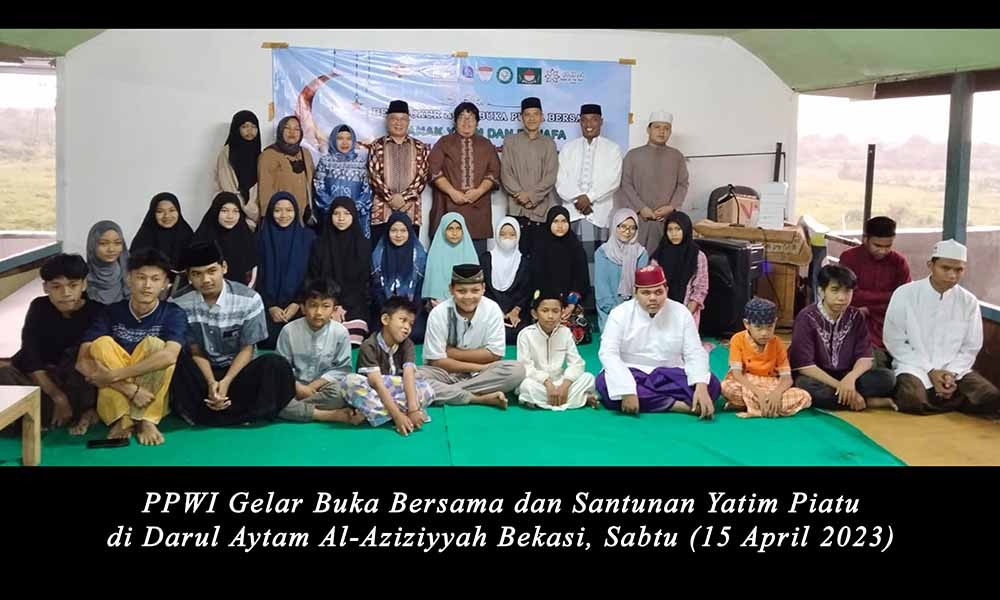 PPWI Gelar Buka Bersama dan Santunan Yatim Piatu di Darul Aytam Al-Aziziyyah Bekasi