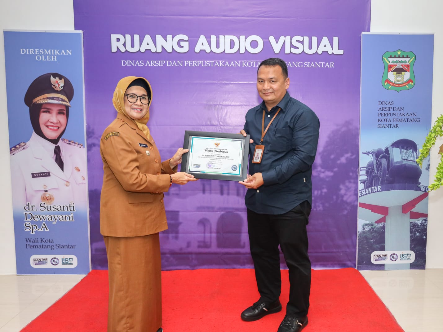 Dinas Arsip dan Perpustakaan Miliki Ruang Audio Visual, dr Susanti Harapkan Anak Muda Bisa Dapat Informasi Sej