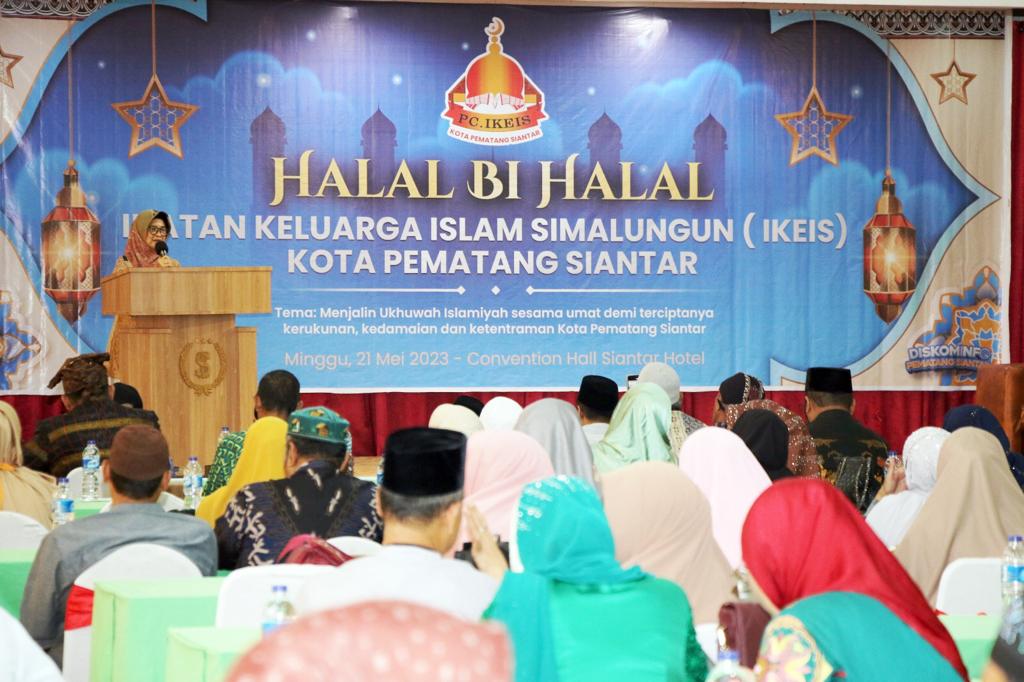 Halal Bi Halal IKEIS Pematang Siantar, dr Susanti Berpesan Perkuat Sinergi dan Kolaborasi Kokohkan Toleransi