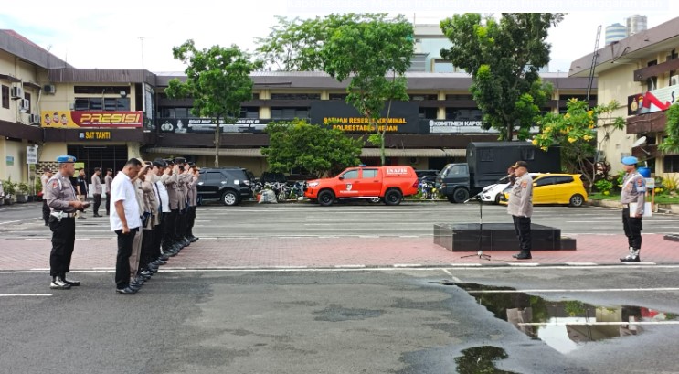 Kapolrestabes Medan; Anggota Harus Hindari Pelanggaran dan Jauhi Narkoba