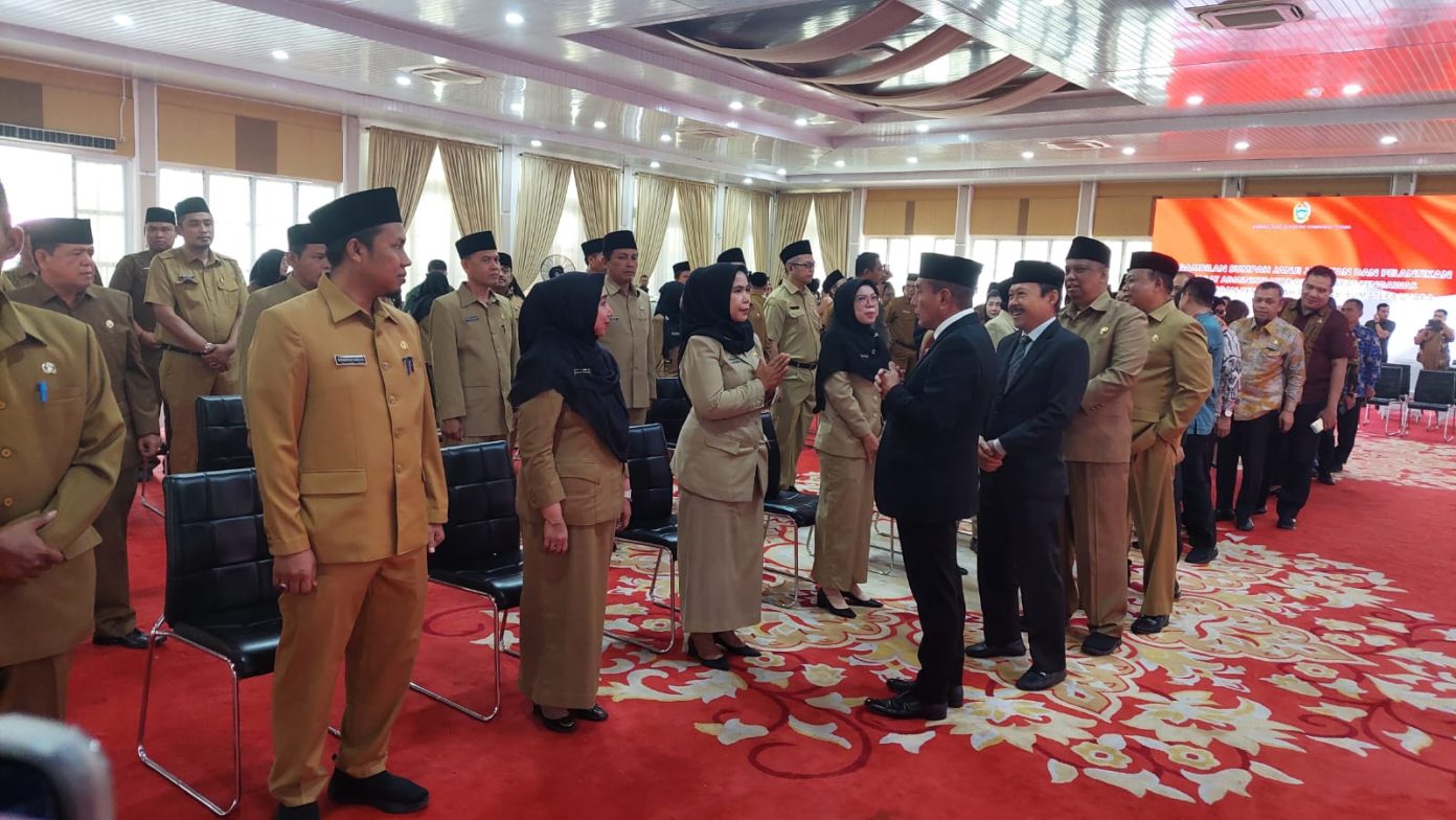 Gubernur Sumut Lantik 64 Pejabat Administrasi dan Pengawas