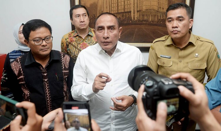 Gubernur Edy Rahmayadi Minta Dirut Bank Sumut Bisa Lini Terdepan 