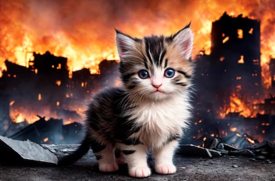 Kejamnya Pembakaran Shelter Kucing