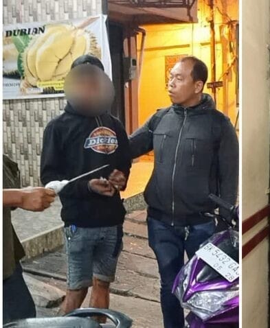 Polsek Medan Baru Tangkap 2 Jukir Liar, Satu Diantaranya Beraksi Pakai Senjata Tajam