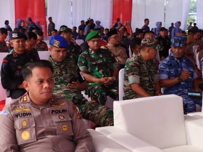 Wakapolrestabes Medan Hadiri Sosialisasi Karya Bhakti TNI AU Lanud Soewondo