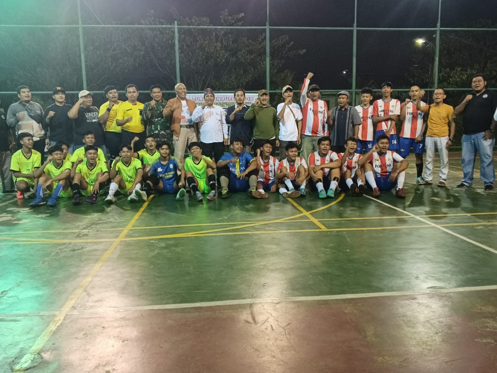 Sambut HUT RI Ke 78 Tahun, Karang Taruna Kelurahan Periuk Gelar Turnamen Futsal U 18 Antar RW