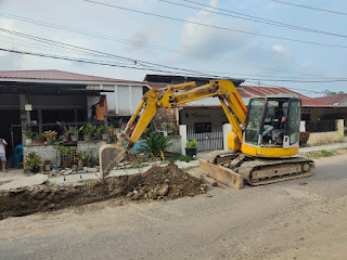 Pemko Medan Lebarkan Jalan Sepanjang 1.064 Meter, Langsung Dilakukan Pengaspalan Dengan Aspal ACWC 