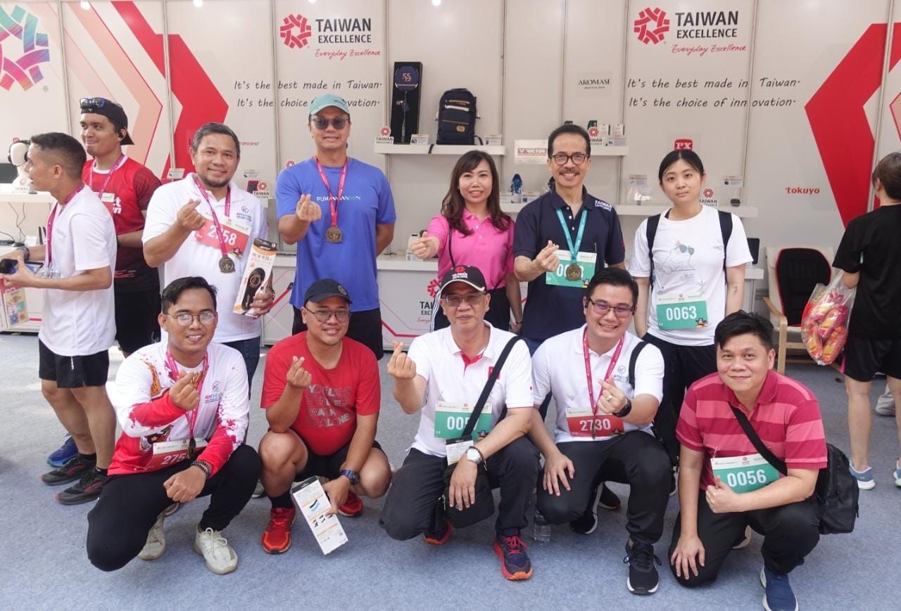 APTIKNAS Dukung Taiwan Excellence Happy Run 2023