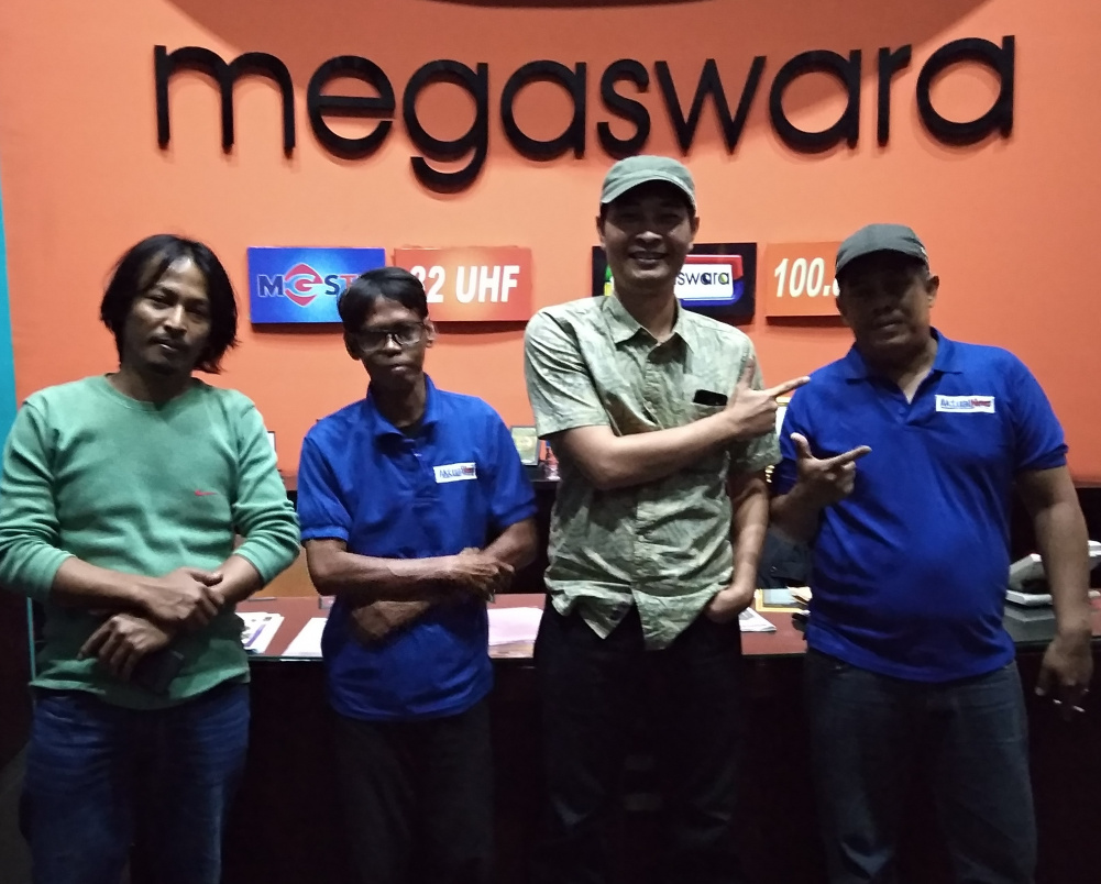 Jalin Silaturahmi, Aktual News Gandeng Media Elektronik Megaswara
