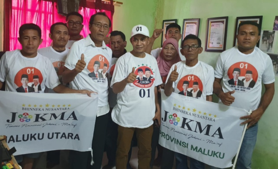 Relawan Jok-MA Siap Memenangkan Pas-Lon 01 Di Maluku Utara